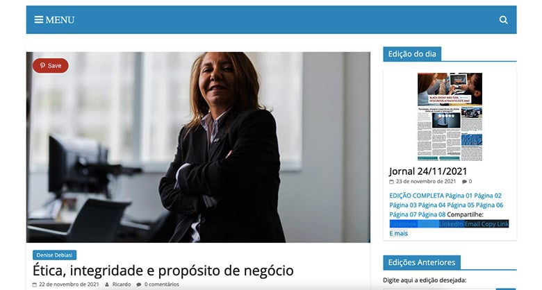 Ética, Integridade e Propósito de Negócio